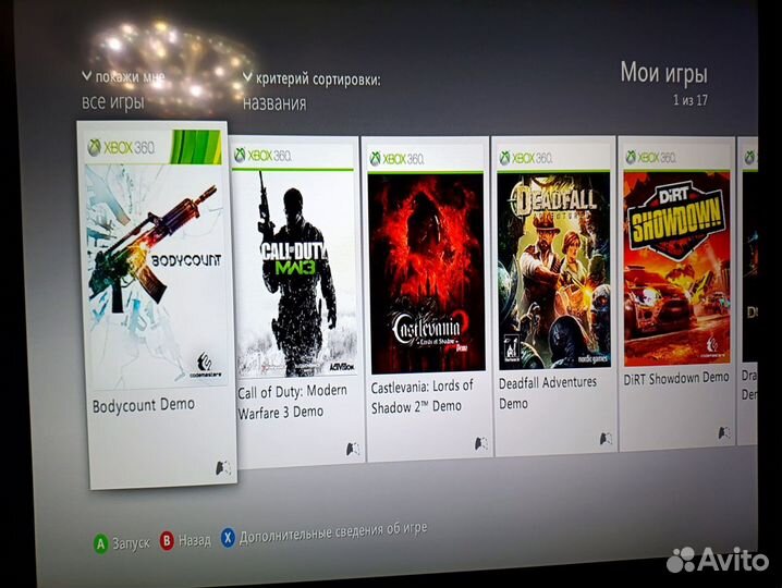 Xbox 360 500гб + игры