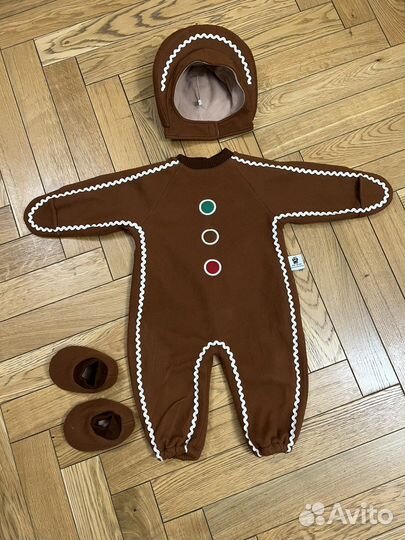 Маскарадный костюм имбирной печеньки