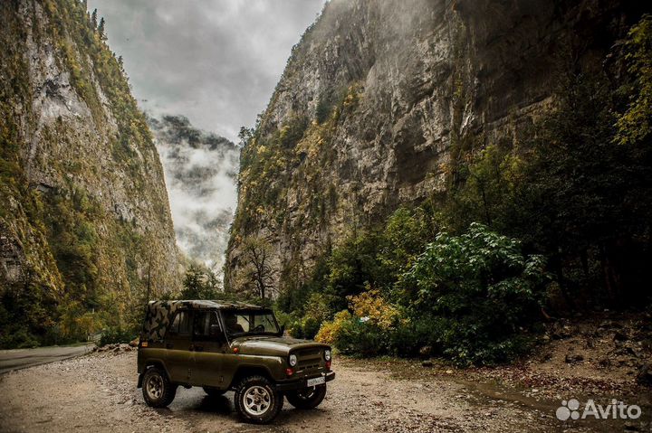 Экскурсия, джип тур на каньон псахо и водопады