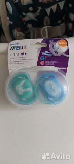 Пустышка avent 6 18