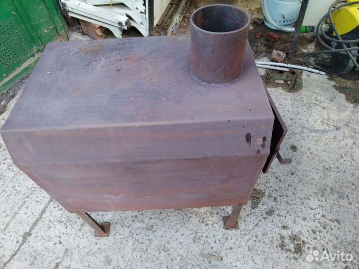 Печь буржуйка садовая