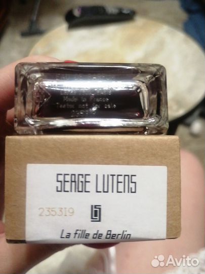 Serge lutens la fille de Berlin делюсь отливантом