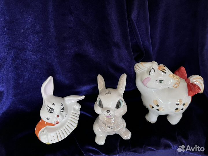 Статуэтки ссср. Фарфор лфз и не только