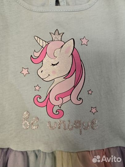 Платье для девочки 92