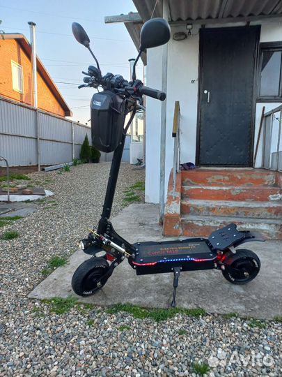Самокат взрослый электрический бу