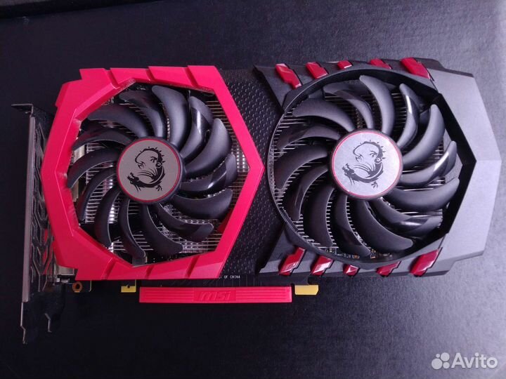 Видеокарта gtx 1050 ti 4gb msi