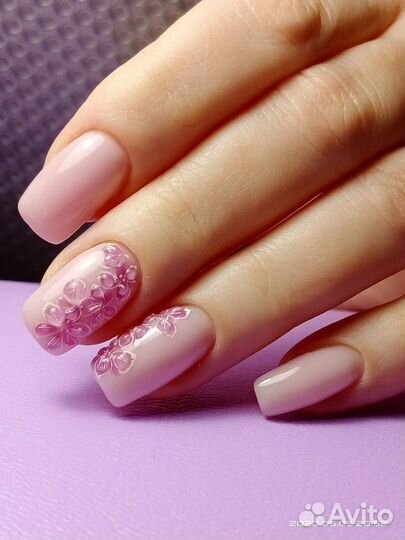 Маникюр педикюр наращивание на дому,на выезд