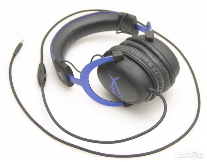 Наушники для PS4 HyperX Cloud (HX-hscls-BL/EM)