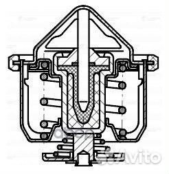 Термостат для а/м Geely MK (06) /MK Cross (10)