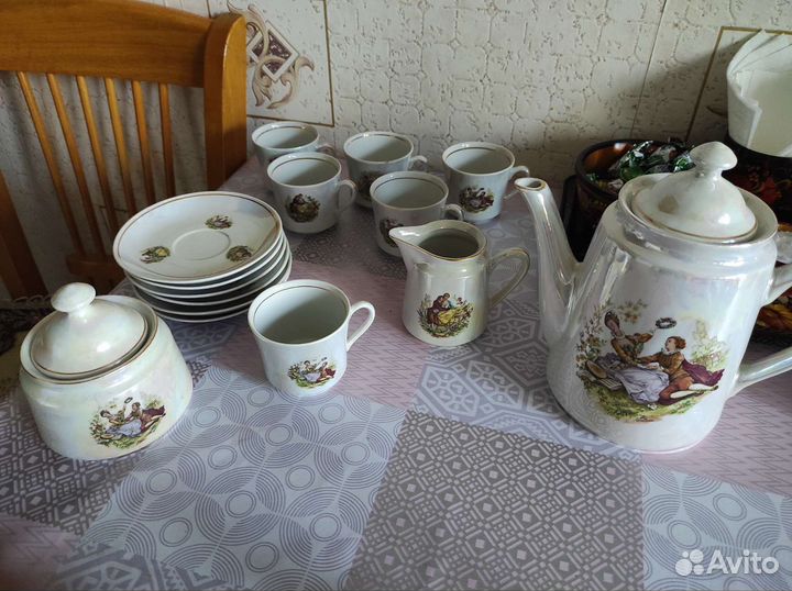 Кофейный сервиз Югославия 6персон