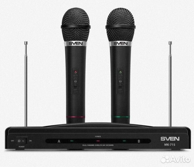 Микрофоны для караоке комплект новые