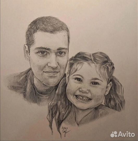 Портрет по фото на заказ