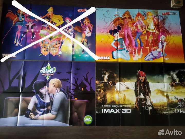 Плакаты Аниме и др