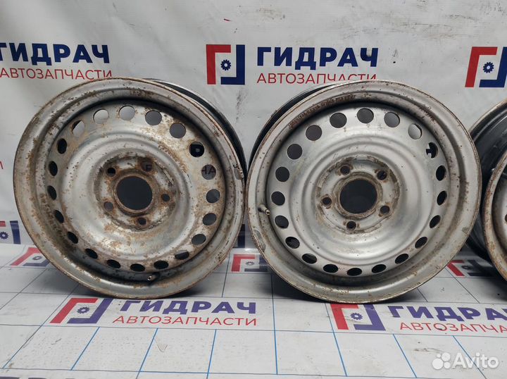 Комплект штампованных дисков Hyundai R15 5*114.3 4