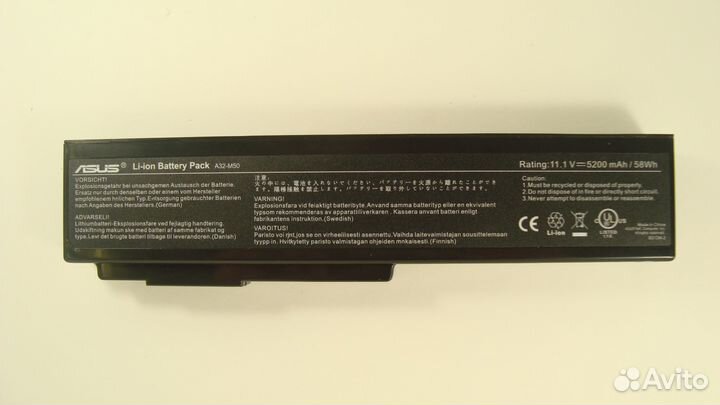 Новый аккумулятор для Asus M50 M51 N53 N61