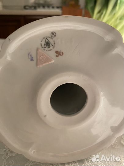 Часы и подсвечник