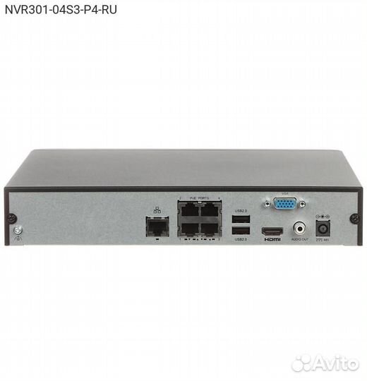 Видеорегистратор Uniview NVR301-04S3-P4 4-channel