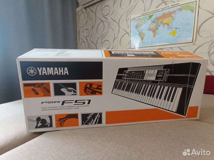 Синтезатор yamaha psr f51