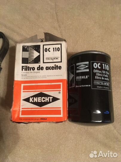 Масляный фильтр Германия +топливный фильтр Австрия