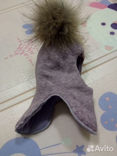 Шапка шлем зимняя