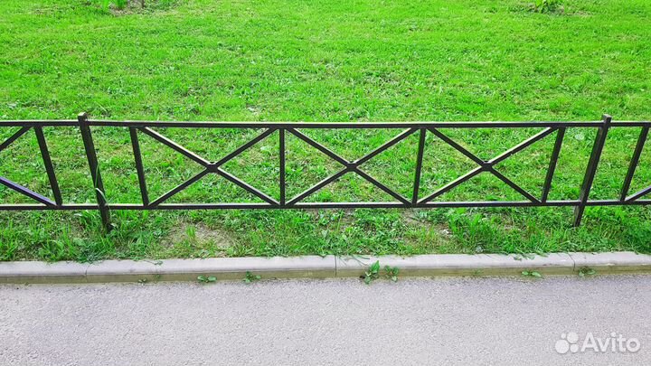 Газонное ограждение, ограды, заборы