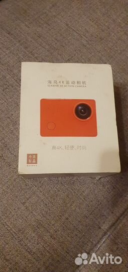 Экшн камера xiaomi yi 4k seabird 3