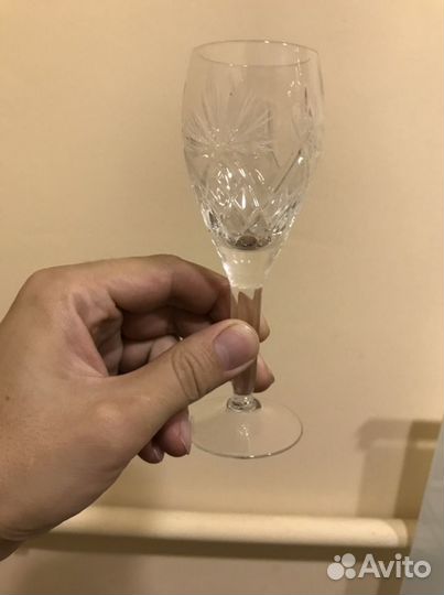 Хрустальные фужеры СССР