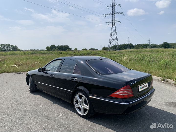 Mercedes-Benz S-класс 5.0 AT, 2002, 169 000 км