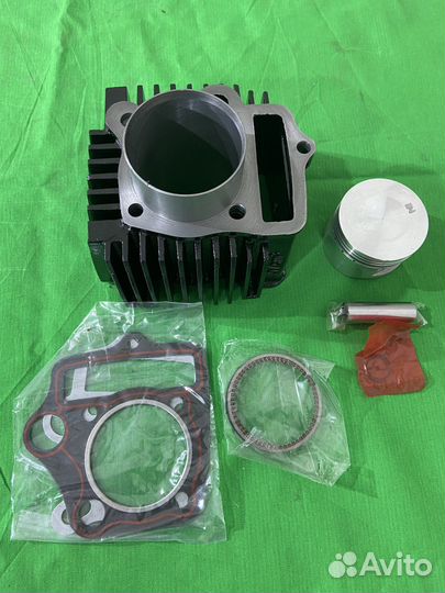 Новая поршневая группа в сборе 110сс для мопеда