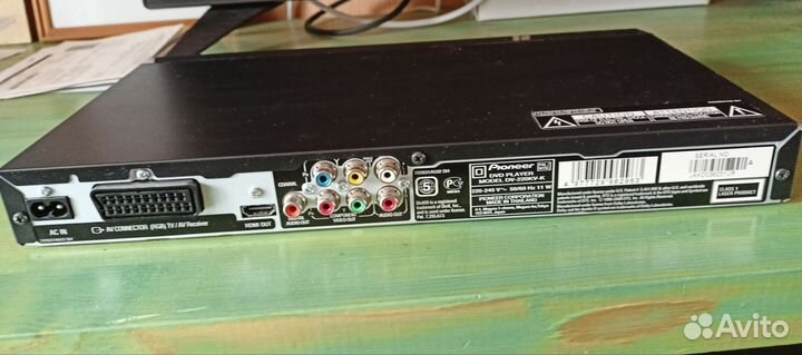 Dvd плеер с usb pioneer dv-220kv-k