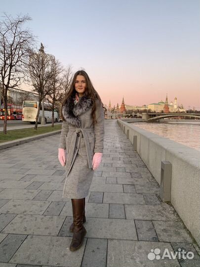 Пальто женское зимнее 42.44 шерсть