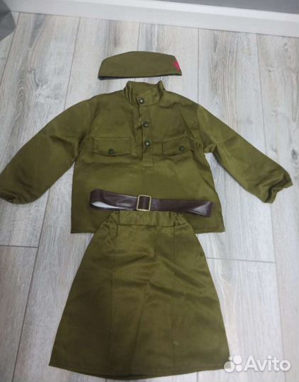 Детская военная форма для девочки