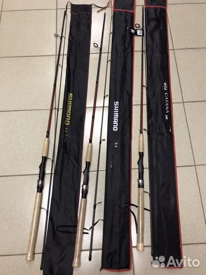 Спиннинг Shimano Catano DX 24HL от 2,1м до 2,7м