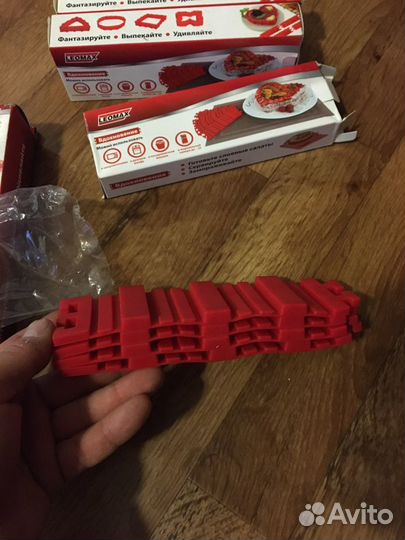 Силиконовые формы для выпечки (новые 4 упаковки)