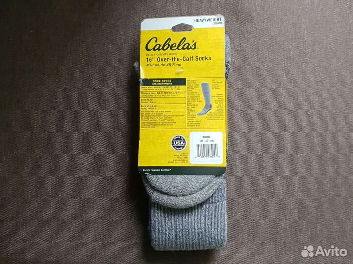 Термоноски, гольфы Cabelas 16