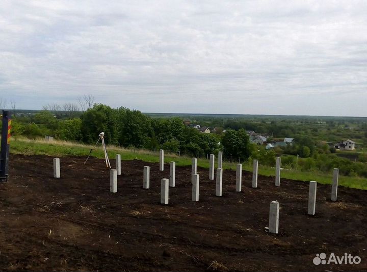 Фундамент жб сваи