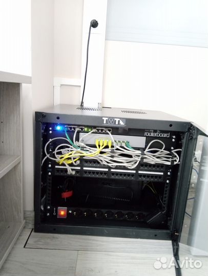 Монтаж сетей скс и видеонаблюдения.Срочный монтаж