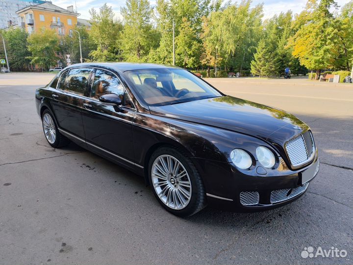 Bentley Continental Flying Spur 6.0 AT, 2009, 93 000 км