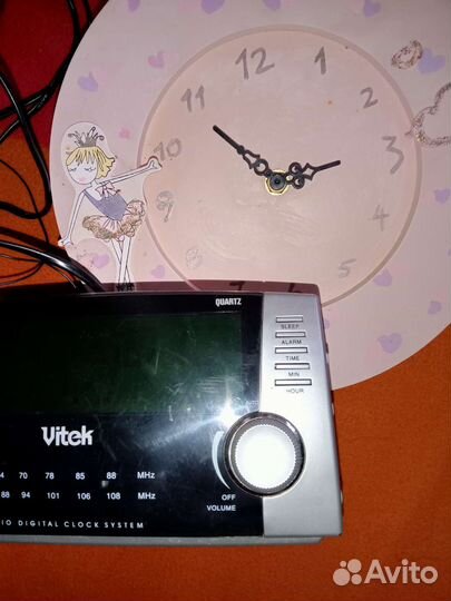 Часы для детской. Электронные большие часы