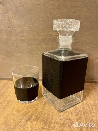 Штоф для виски, стопки Винтаж СССР