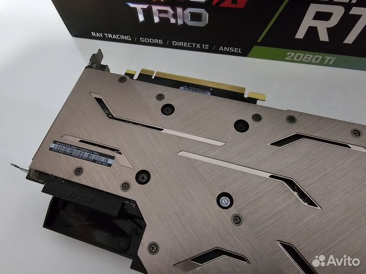 MSI RTX 2080TI Gaming X trio 11 GB