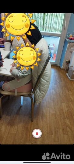 Стульчик для кормления складной бустер