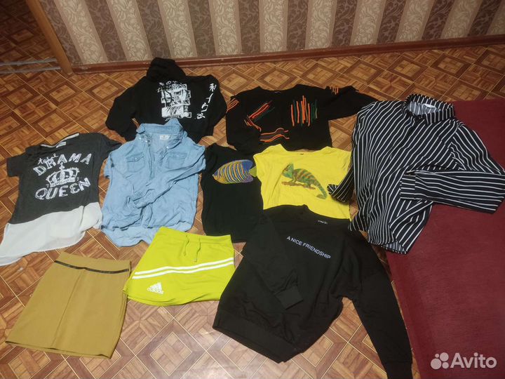 Женские вещи пакетом xs m (10шт)
