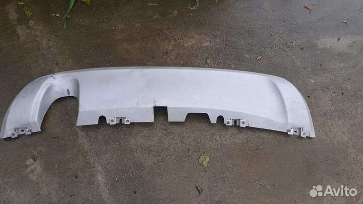 Накладка на задний бампер Nissan Terrano