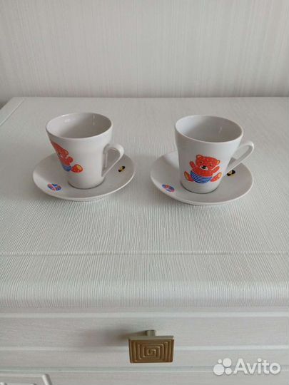 Новая посуда: чайная пара. СССР