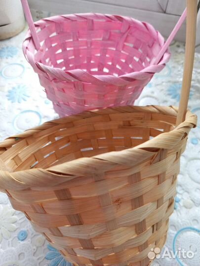 Корзина плетеная