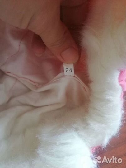 Шапка зимняя для девочки 52 54