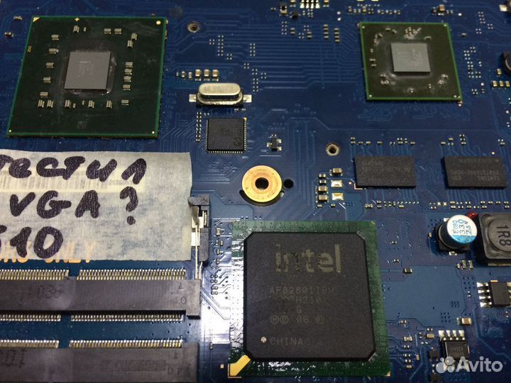 Мат.плата ноутбука Samsung RV510 Scala-15L неиспр