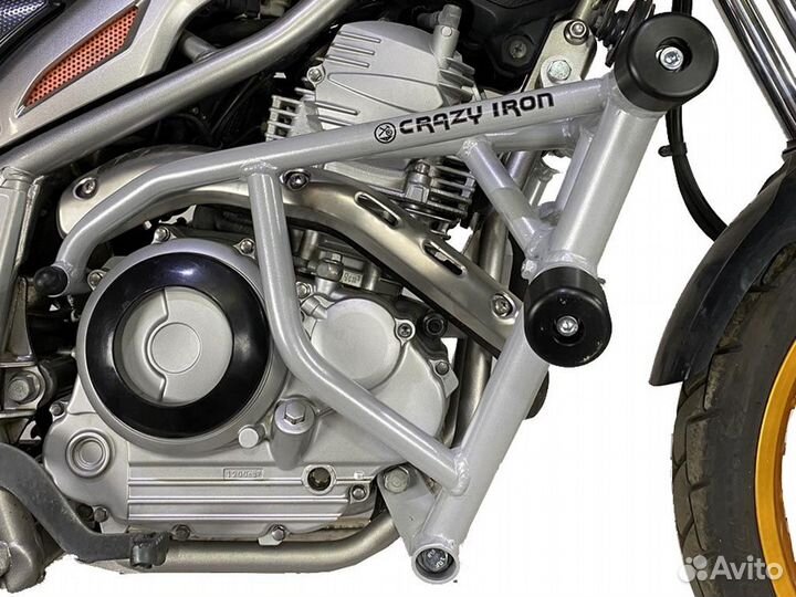 Клетка на мотоцикл Yamaha XG250 Tricker, damper