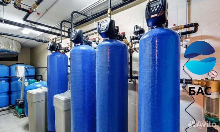 Фильтр умягчитель обезжелезования для коттеджа